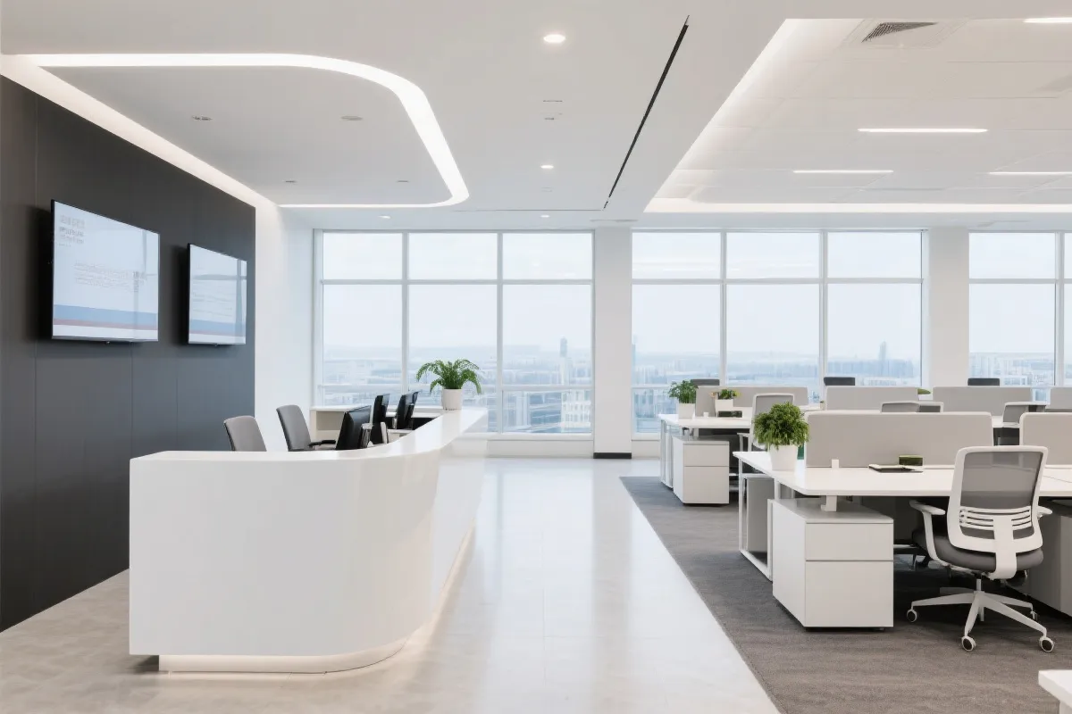 双赢彩票客服与办公环境示意图